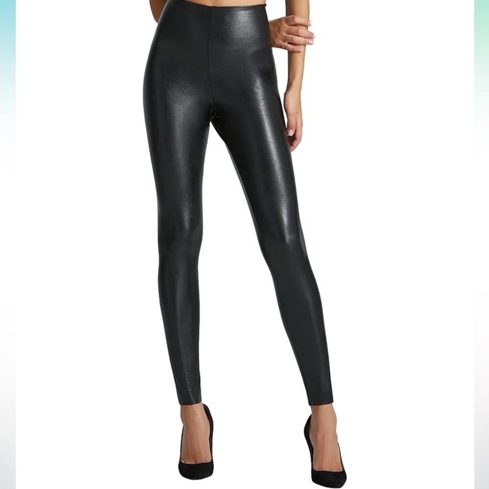 commando Faux Leather Leggings | Size M